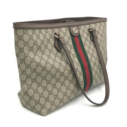 Gucci Ophidia Shopping Tote GG Coated Canvas Medium