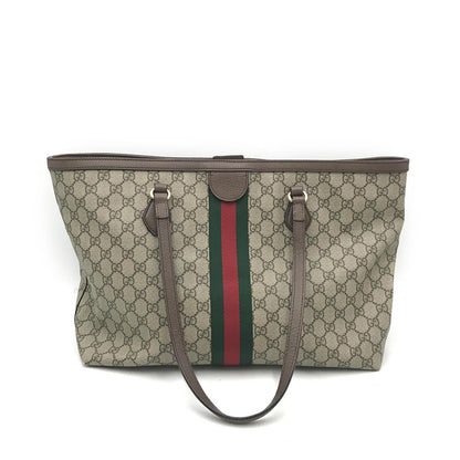 Gucci Ophidia Shopping Tote GG Coated Canvas Medium