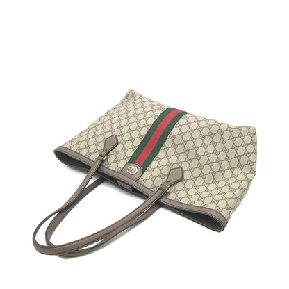 Gucci Ophidia Shopping Tote GG Coated Canvas Medium