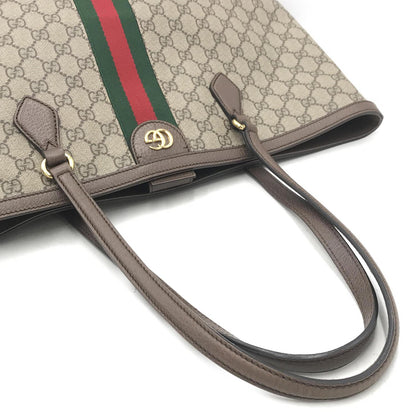 Gucci Ophidia Shopping Tote GG Coated Canvas Medium