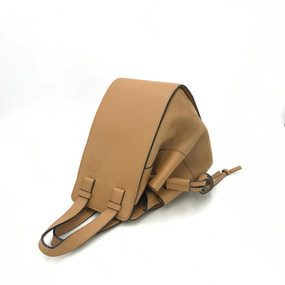 Loewe Mini Leather Hammock Bag