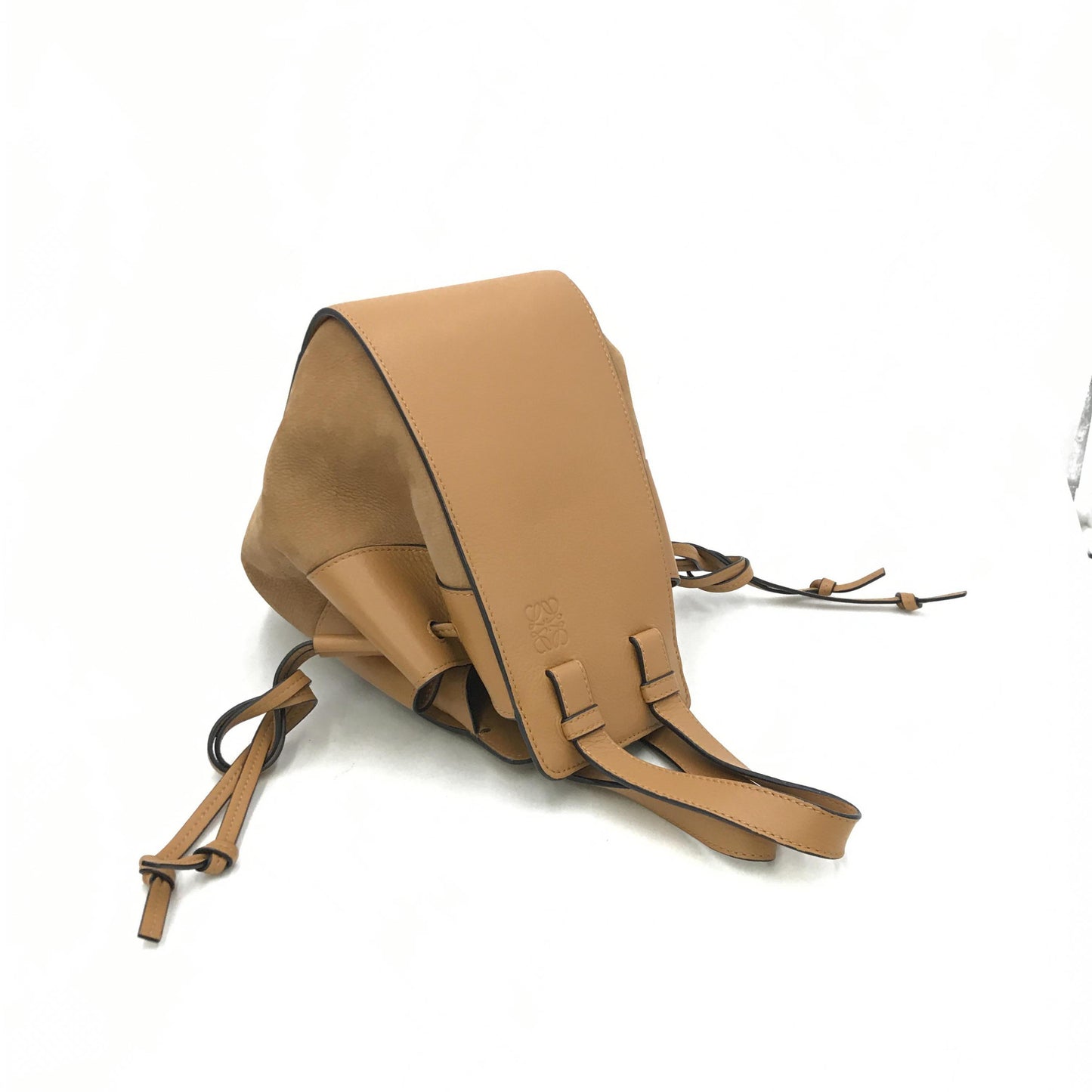 Loewe Mini Leather Hammock Bag