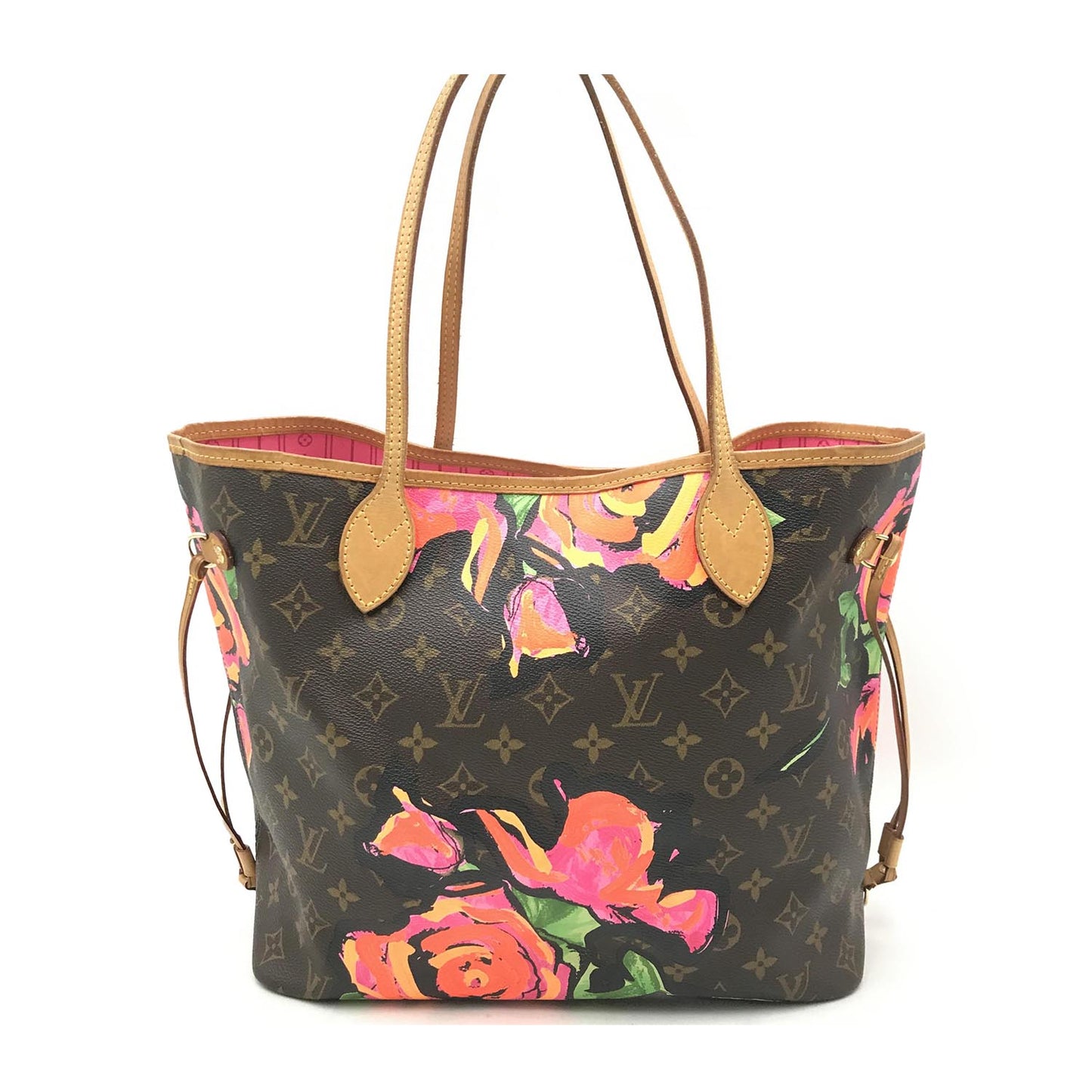 Louis Vuitton Monogram Roses Neverfull MM