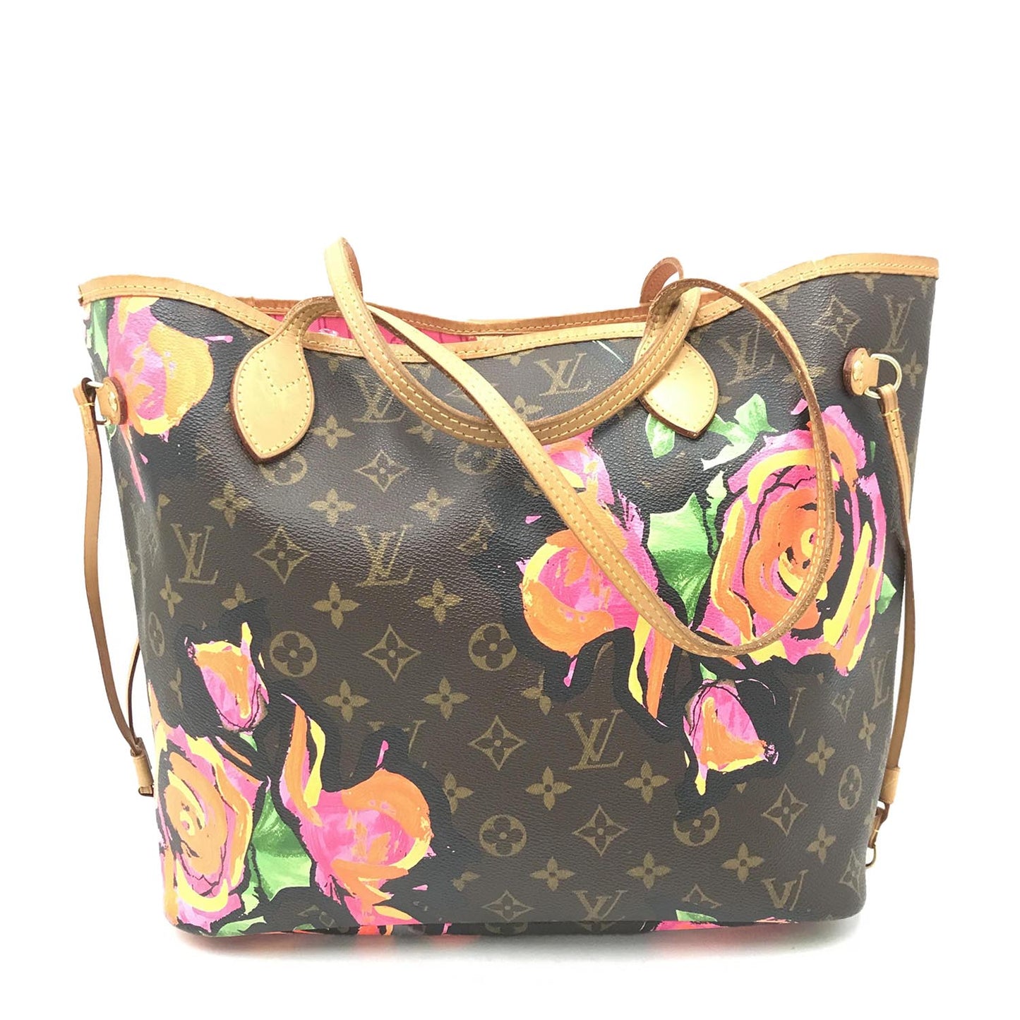 Louis Vuitton Monogram Roses Neverfull MM