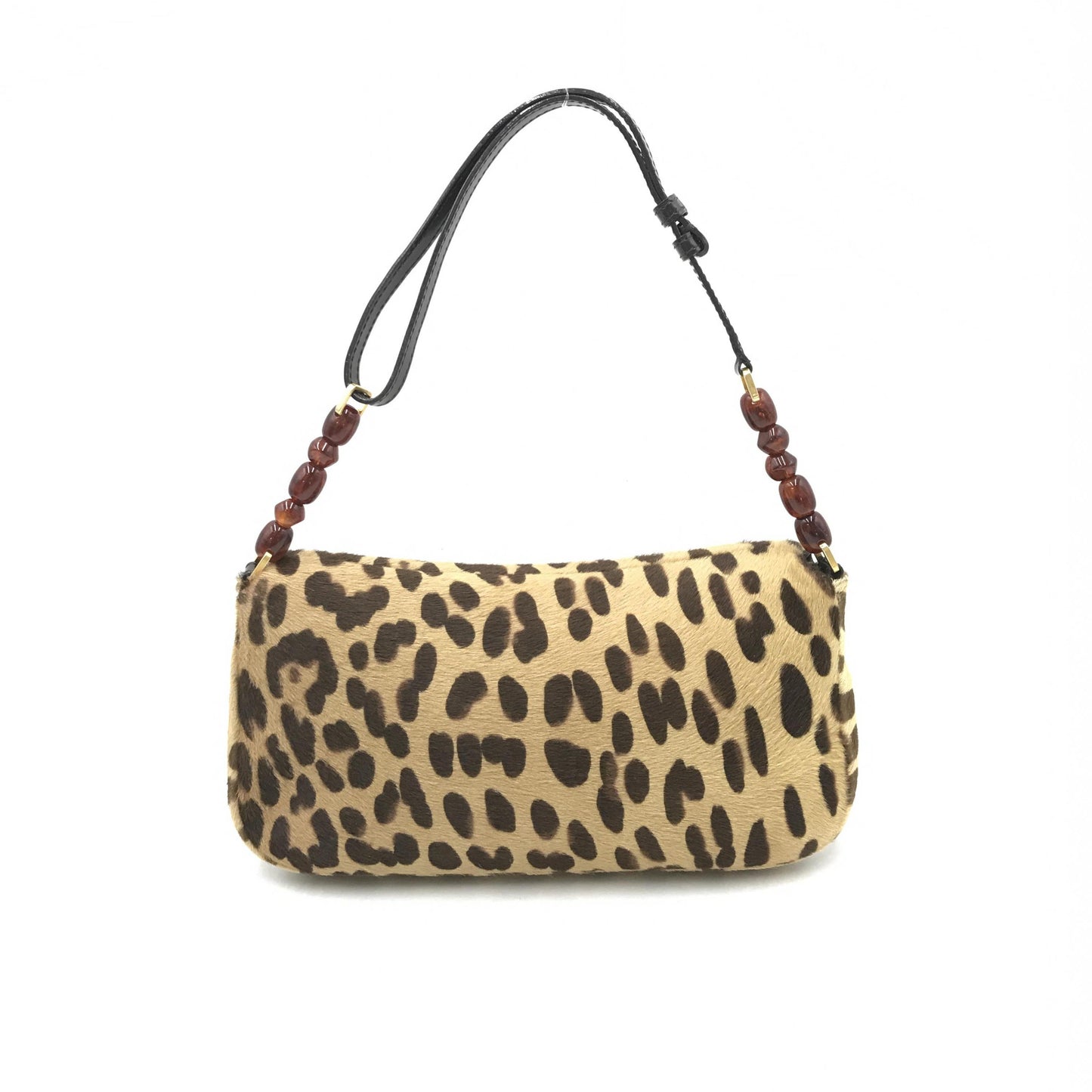 Christian Dior Dior Malice Pony Hair Leopard Print Handbag