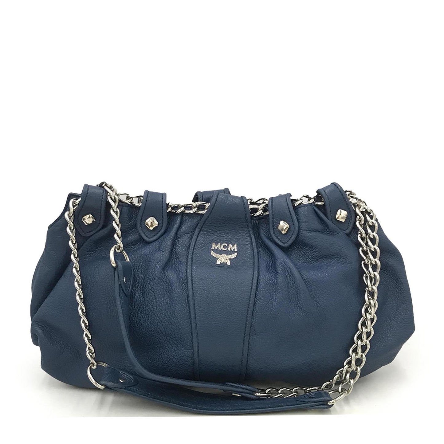 MCM Calfskin Large Notte Hobo