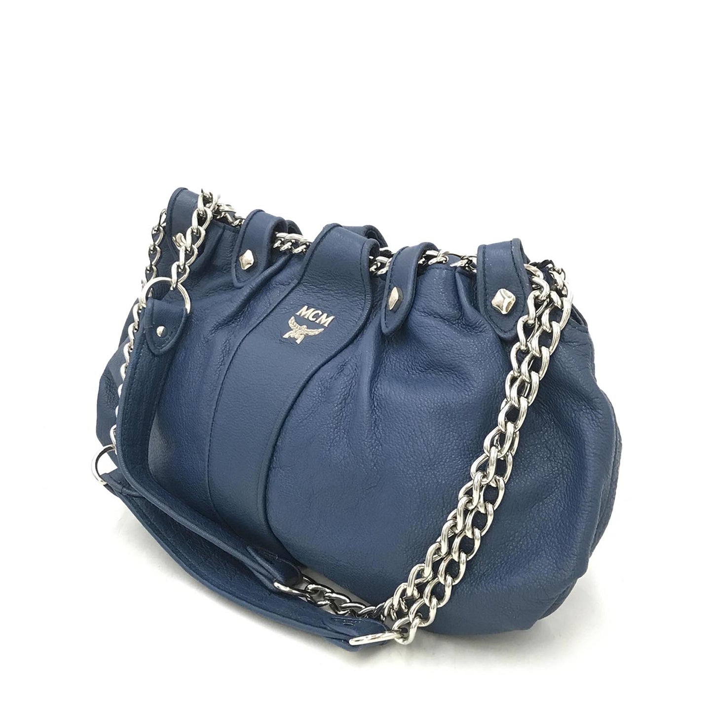 MCM Calfskin Large Notte Hobo