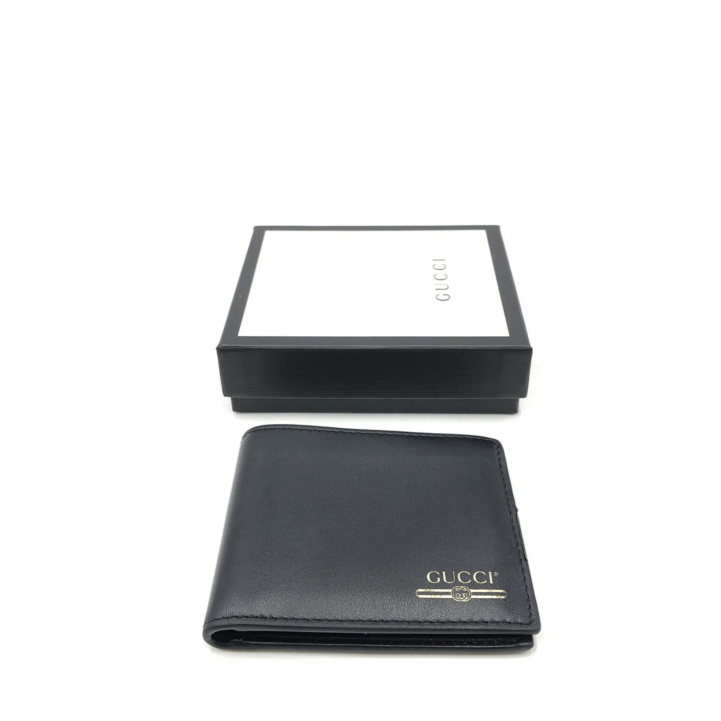 Gucci Leather Flap Wallet