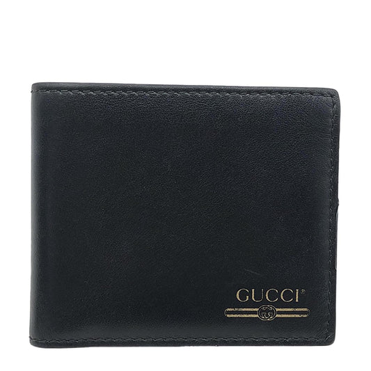 Gucci Leather Flap Wallet