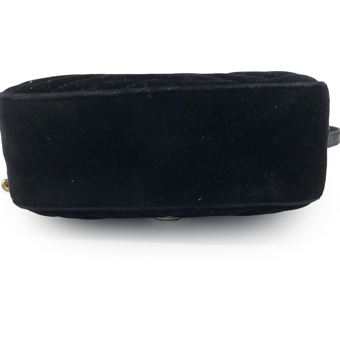 GG Marmont Matelasse Marquise Crystals Velvet Mini Chain Shoulder Bag