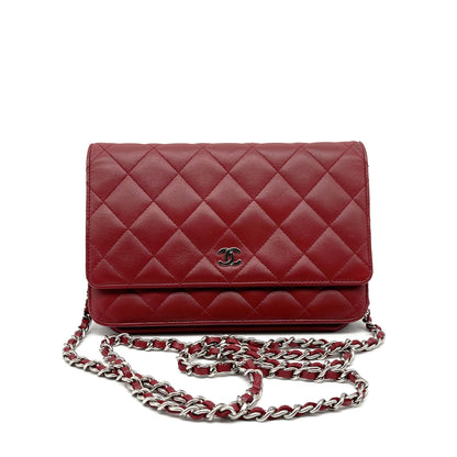 CC Lambskin Classic Wallet-on-Chain