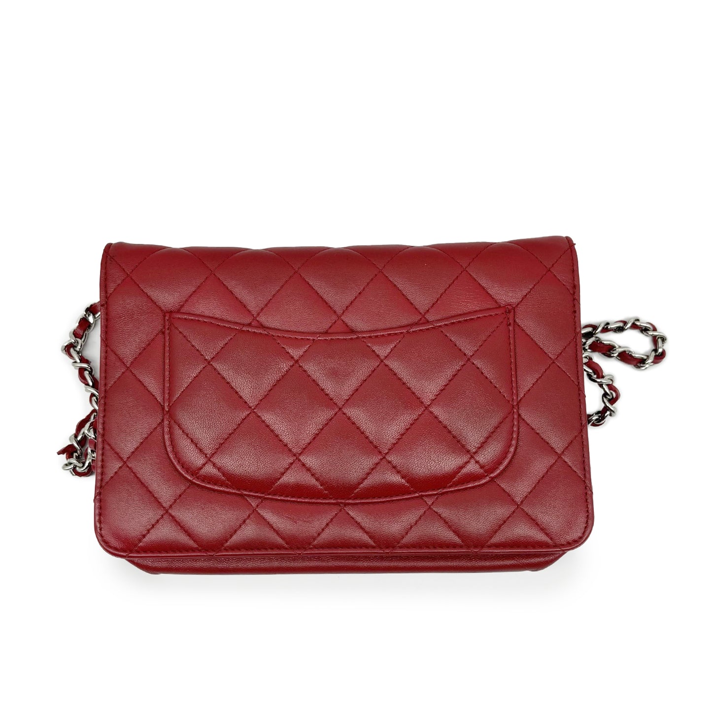 CC Lambskin Classic Wallet-on-Chain