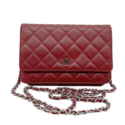 CC Lambskin Classic Wallet-on-Chain