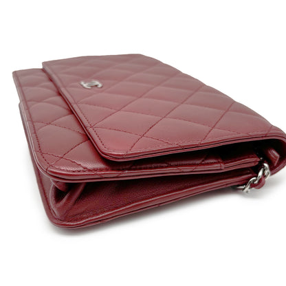 CC Lambskin Classic Wallet-on-Chain