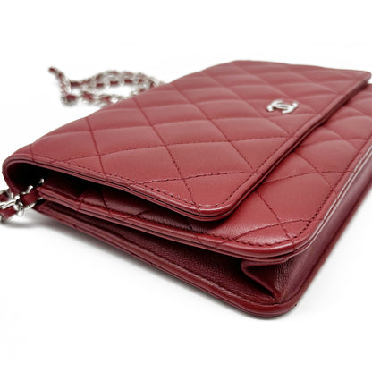 CC Lambskin Classic Wallet-on-Chain