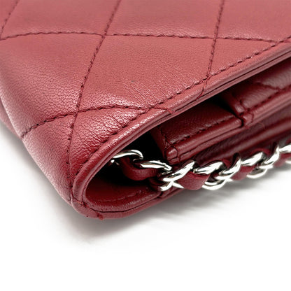 CC Lambskin Classic Wallet-on-Chain