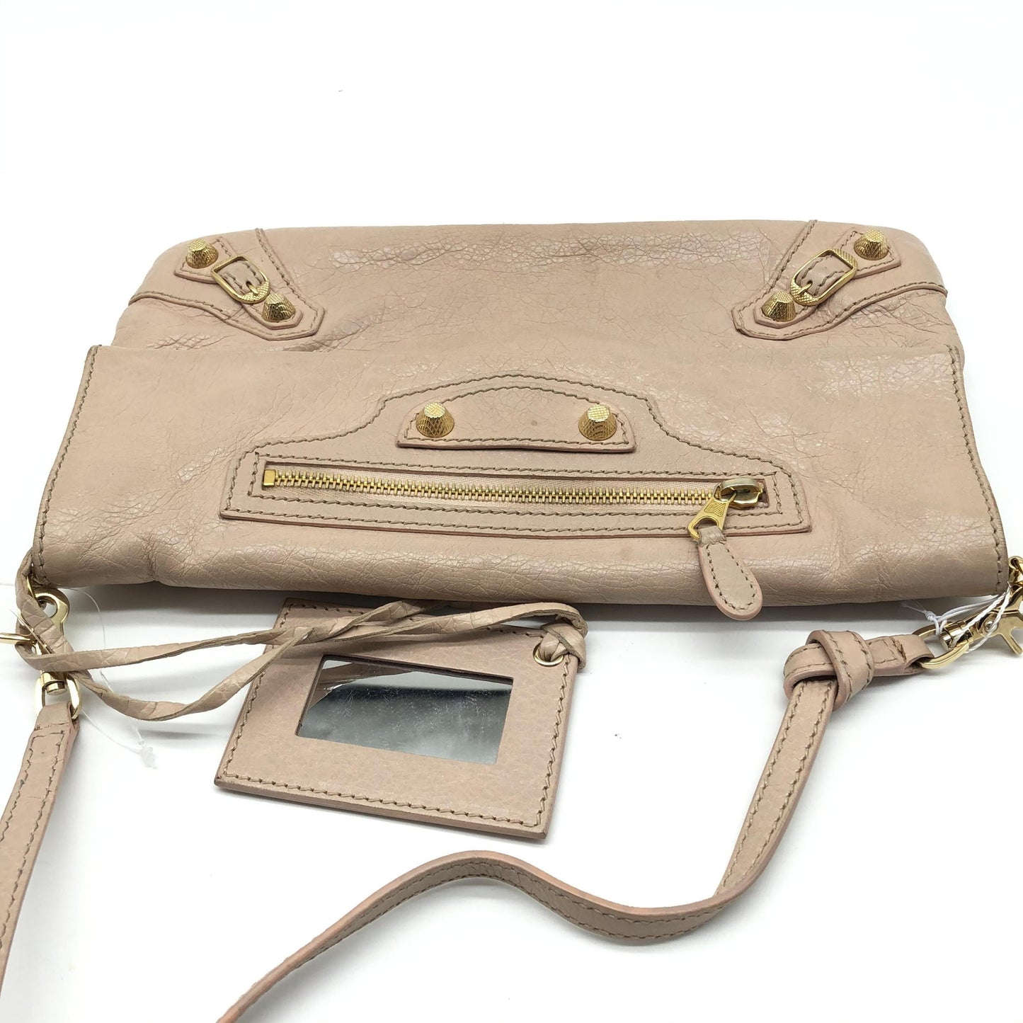 Motocross Metallic Edge Envelope Clutch