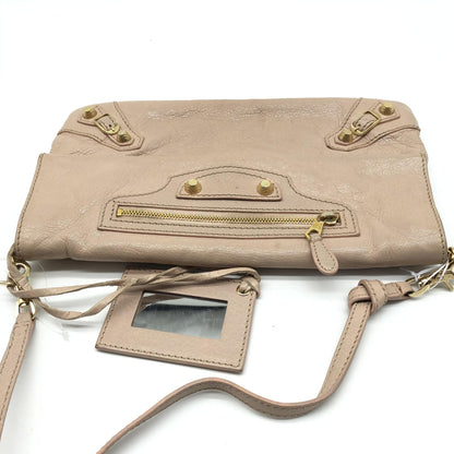 Motocross Metallic Edge Envelope Clutch