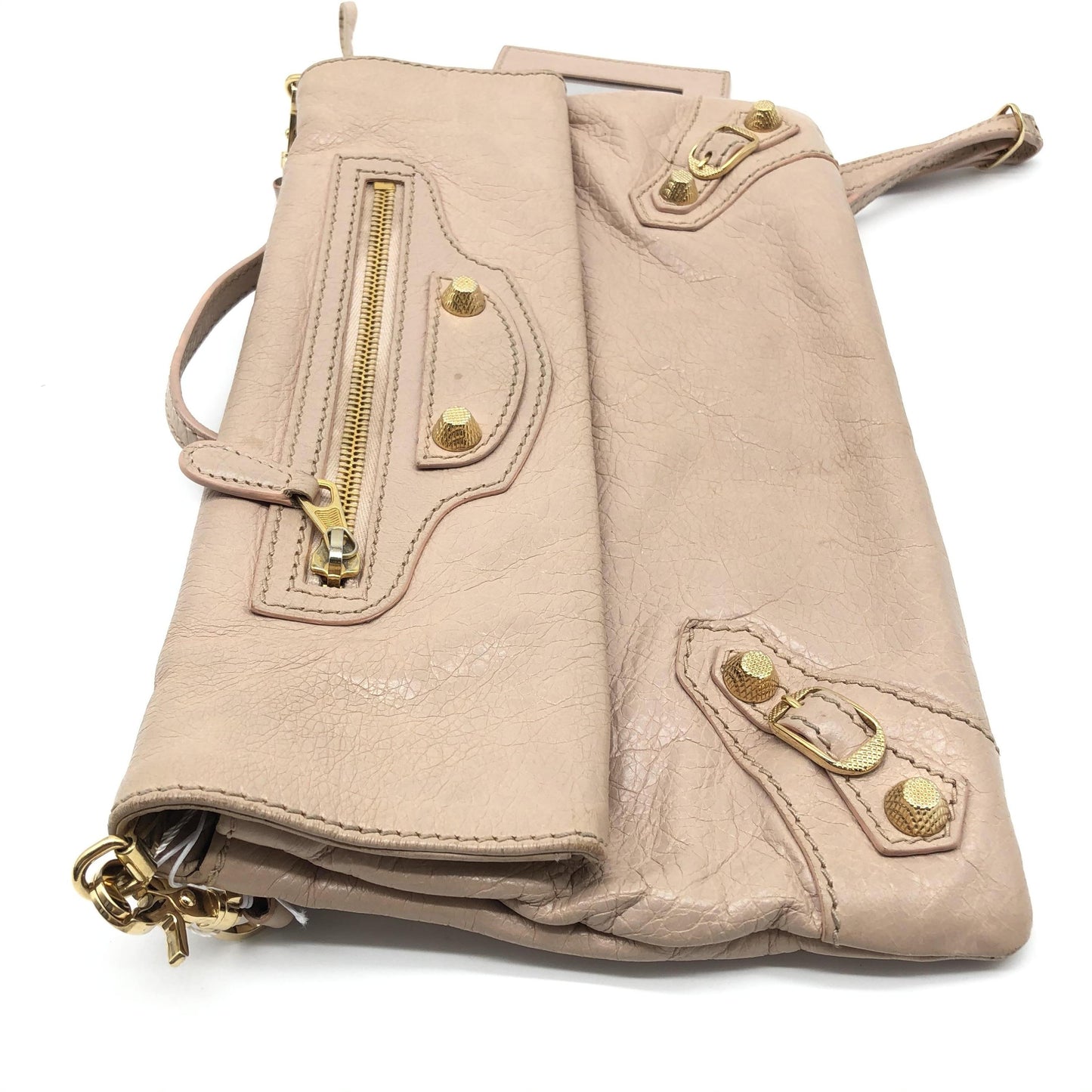 Motocross Metallic Edge Envelope Clutch