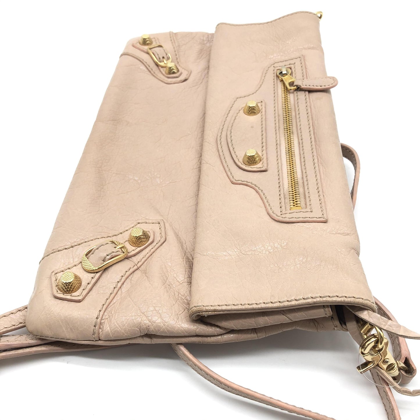 Motocross Metallic Edge Envelope Clutch