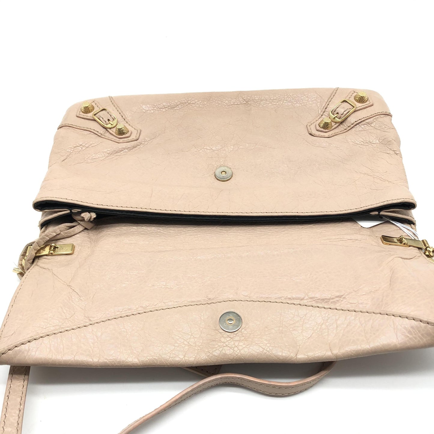 Motocross Metallic Edge Envelope Clutch