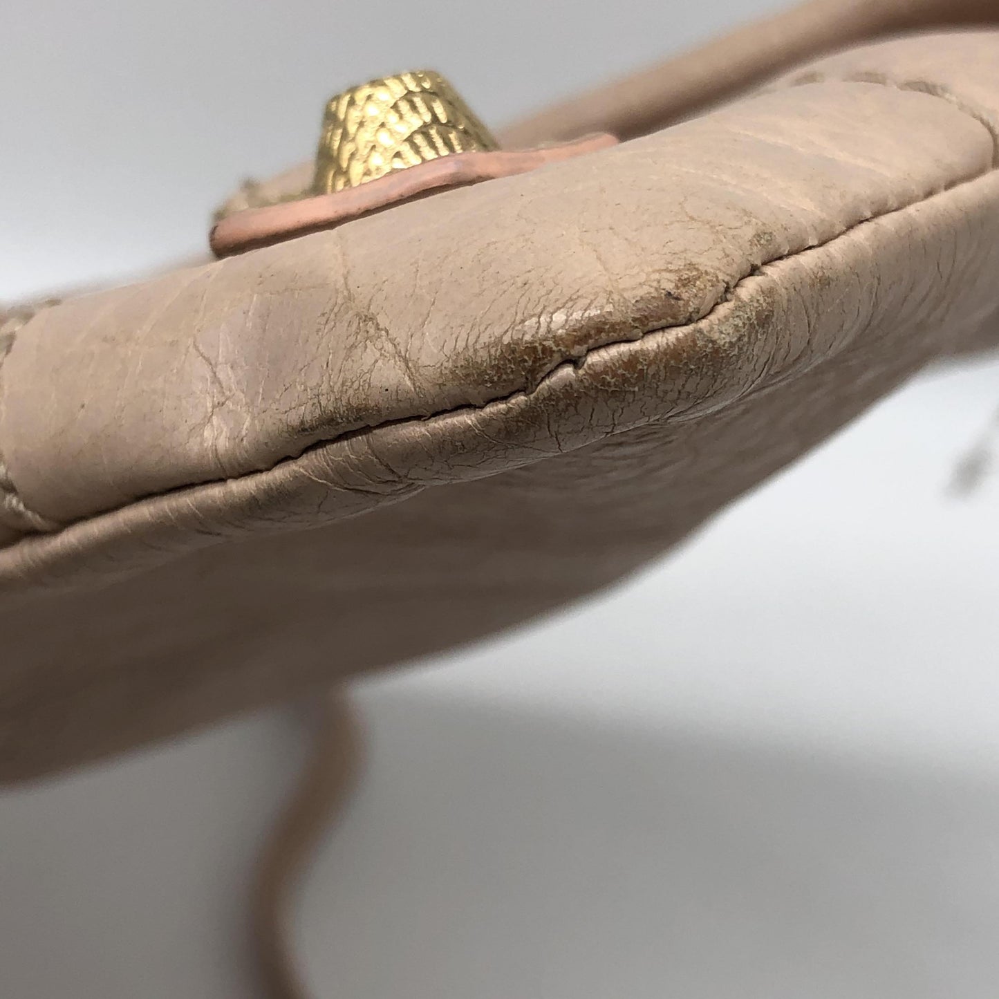 Motocross Metallic Edge Envelope Clutch