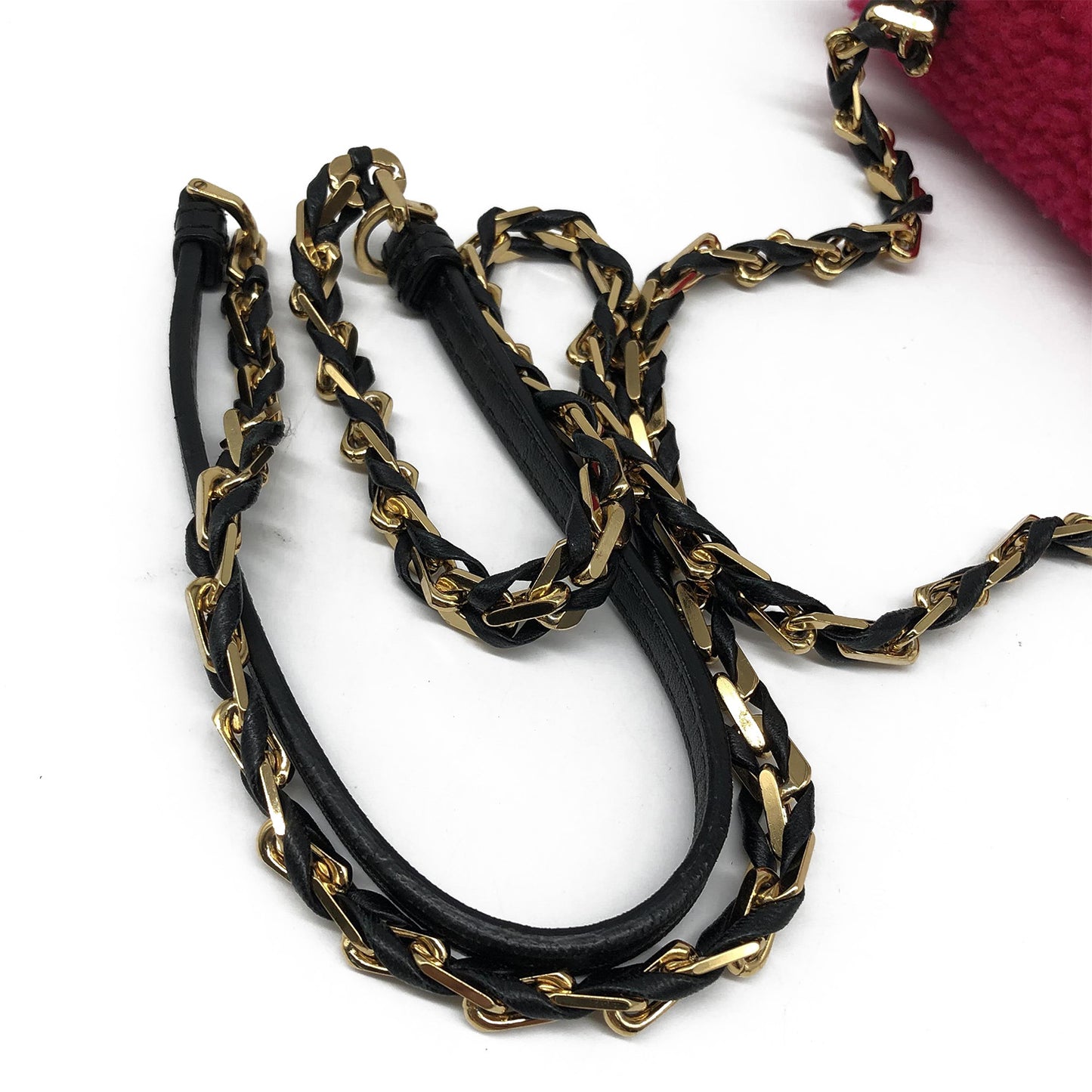 Shearling Nappa Mini Be Baguette Shoulder Bag