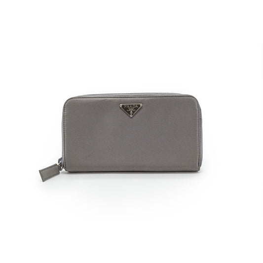 Prada Ziparound Nylon Long Wallet
