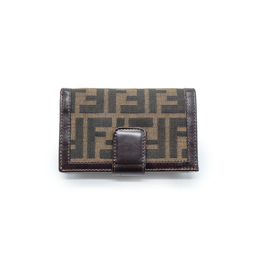 Fendi Zucca Compact Wallet