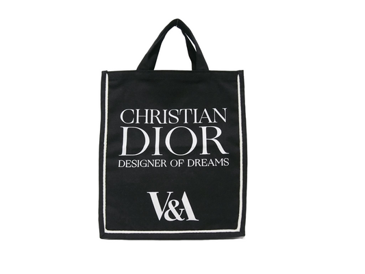 Dior V&A Collab Canvas Tote