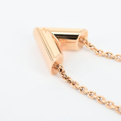 Essential V Necklace in Rose Gold