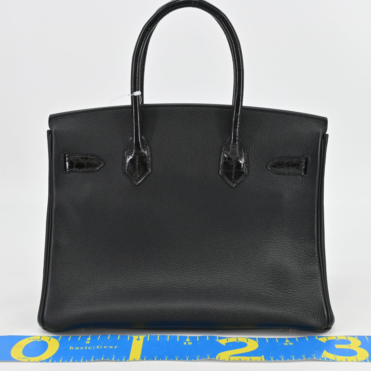 Niloticus Novillo Birkin 30 Touch Black PG hardware C engraved