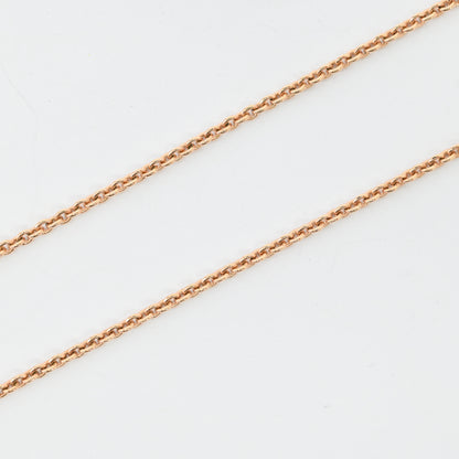 Essential V Necklace in Rose Gold