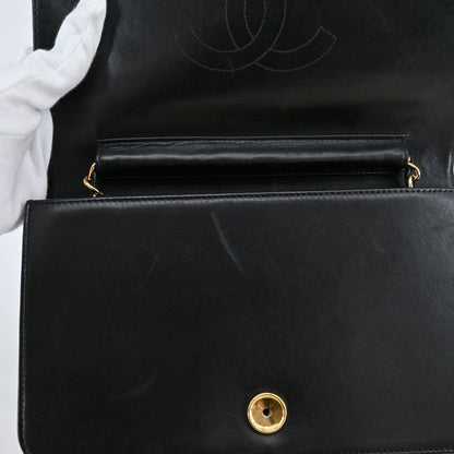 Lambskin Matelasse Push Lock Black G Hardware 5th Series