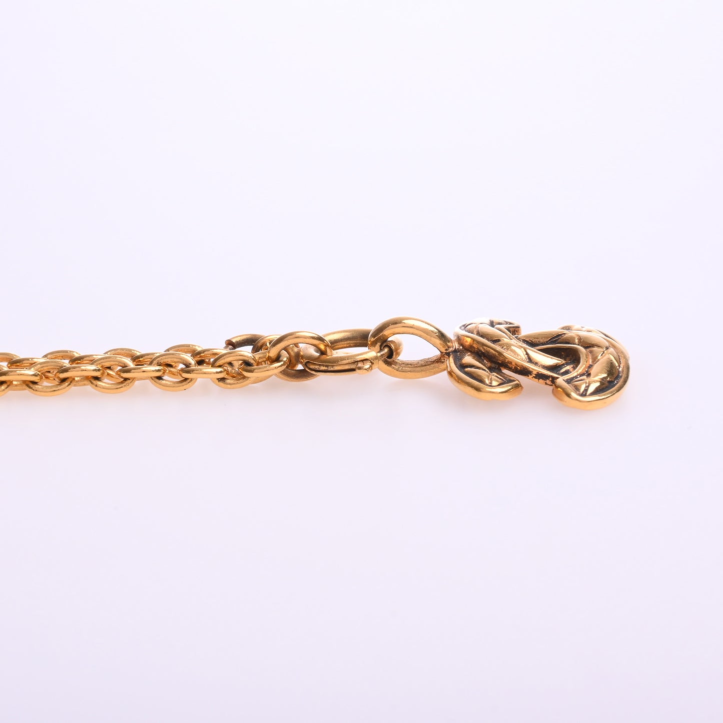 Coco Mark Matelasse Necklace GP Gold