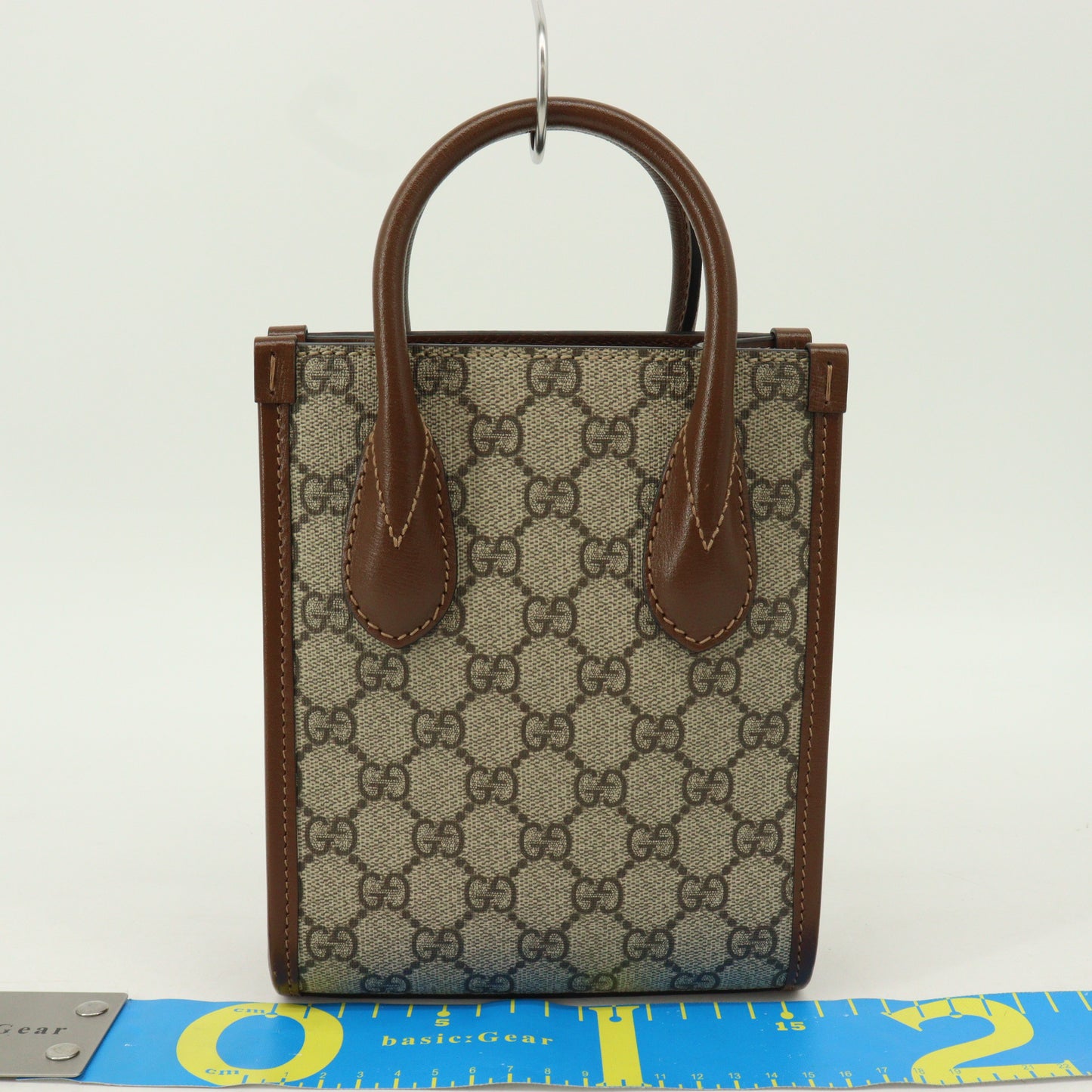 GG Supreme 2WAY Handbag Brown