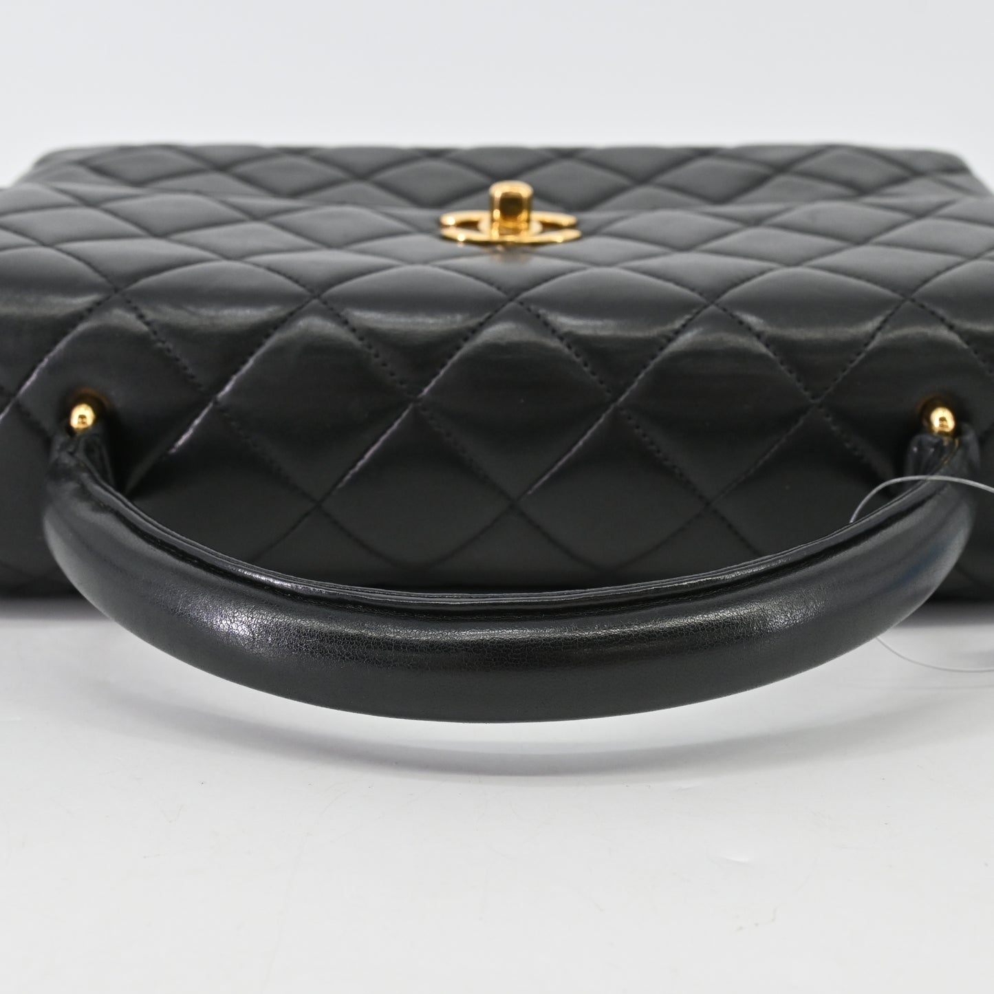 Lamb handbag 25cm black G hardware Series 4