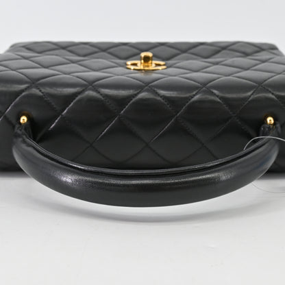 Lamb handbag 25cm black G hardware Series 4