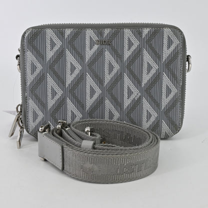 CD Diamond Shoulder Bag Grey