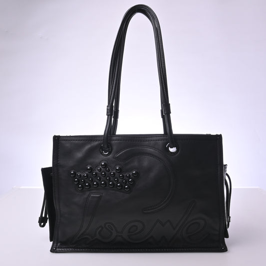 Crown Tote Black