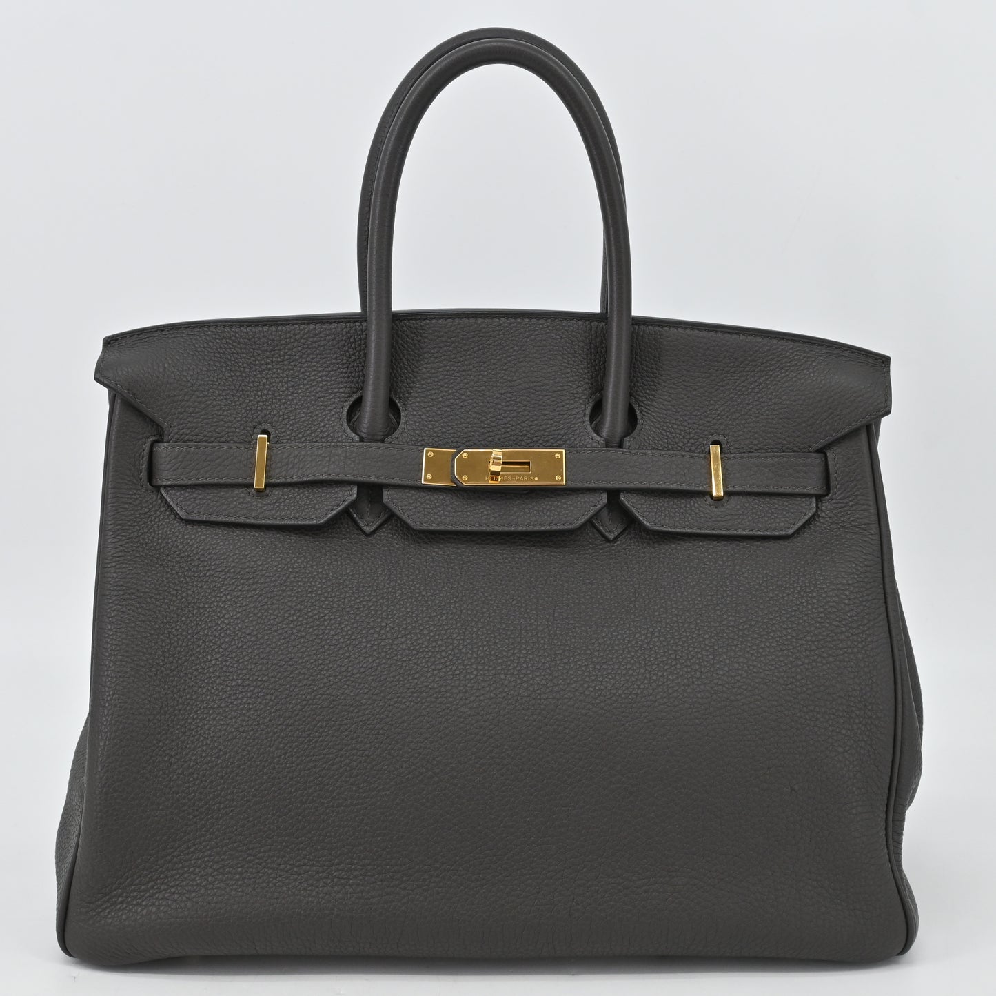 Birkin 35 Togo Graphite G hardware □P stamp