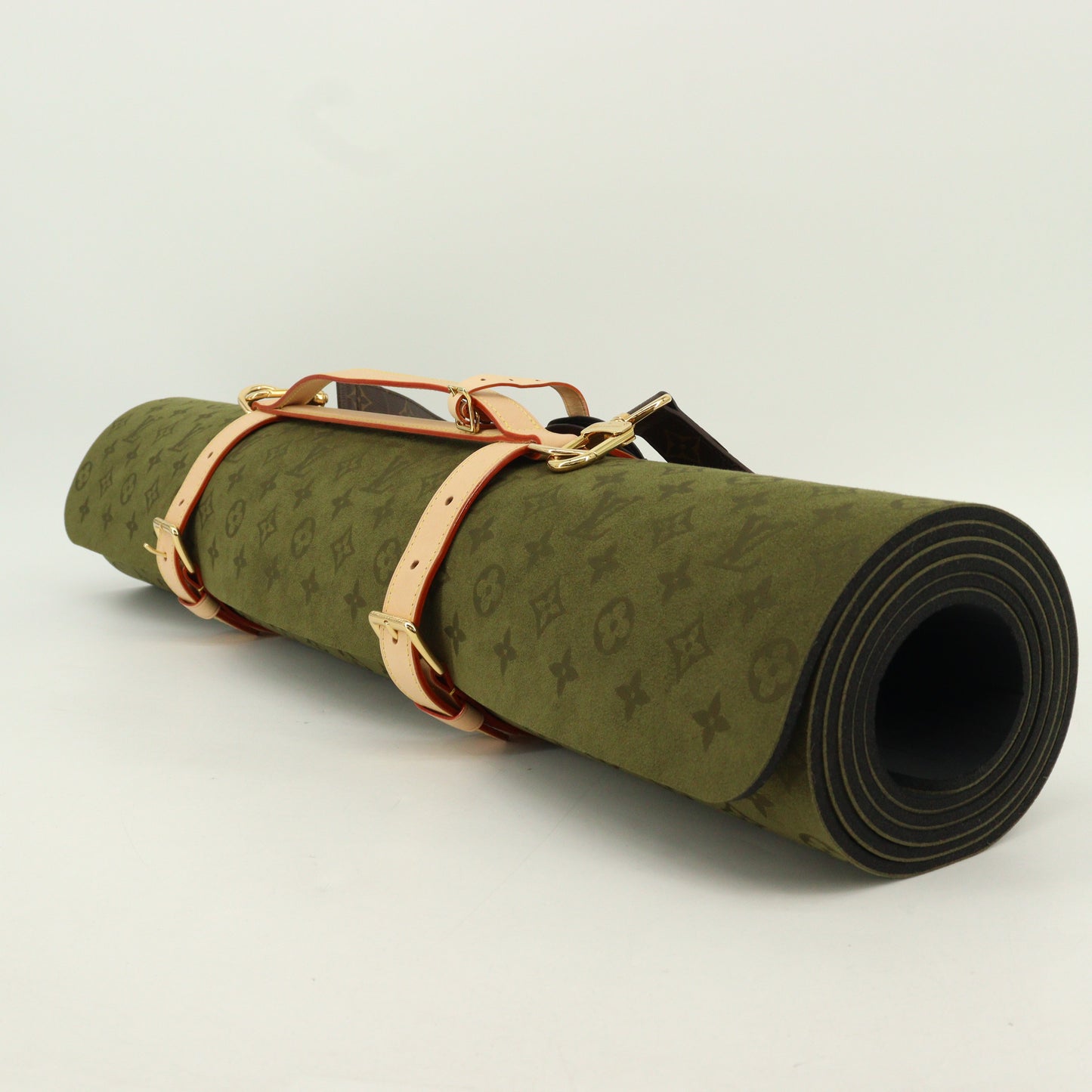 Monogram Exercise Mat Holder Khaki