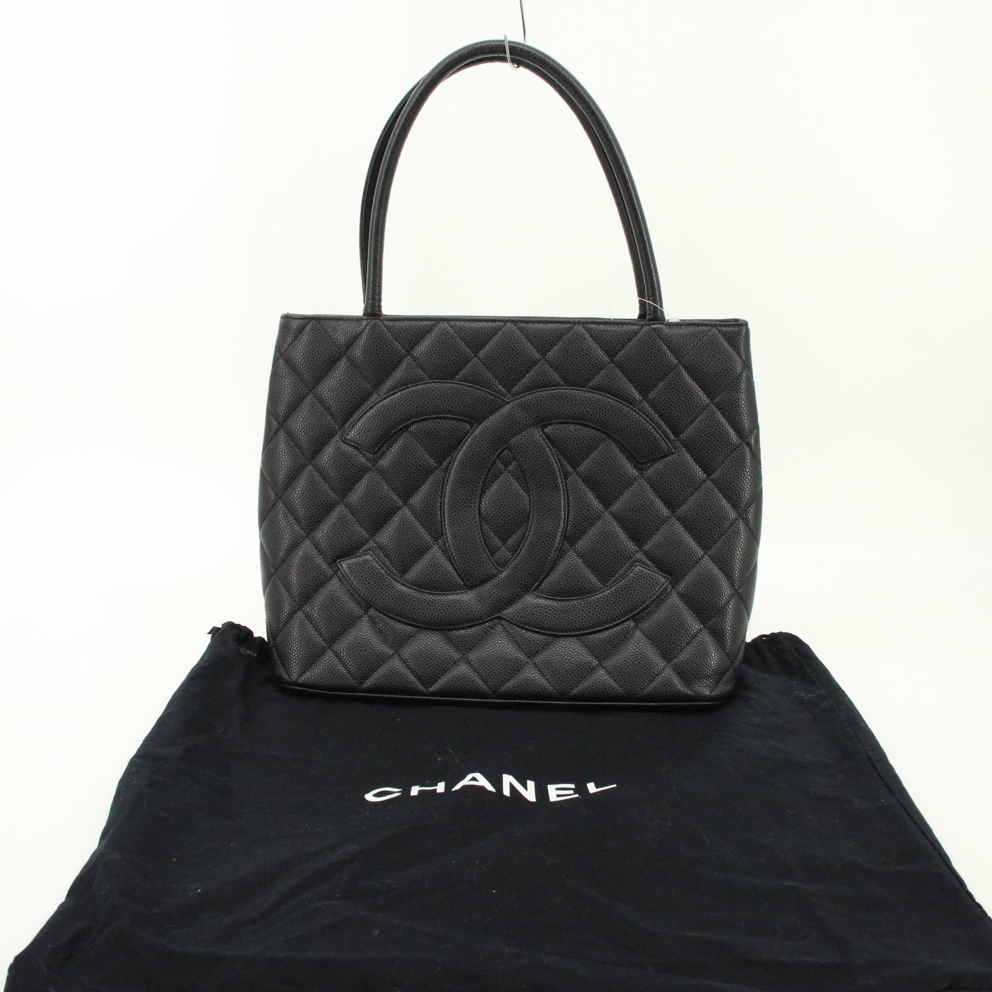 Caviar Skin Matelasse Reproduction Tote G Metal Fittings Series 6