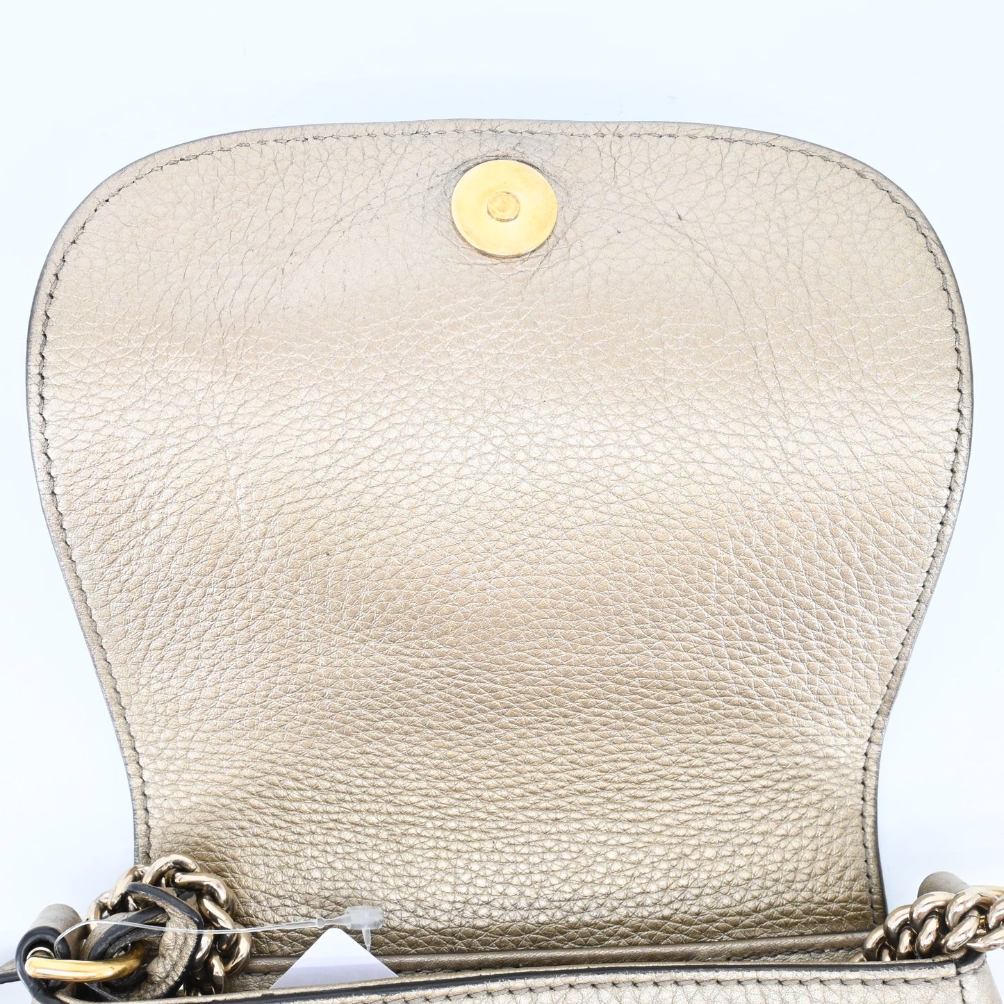 Interlocking G Soho Shoulder Bag in Gold