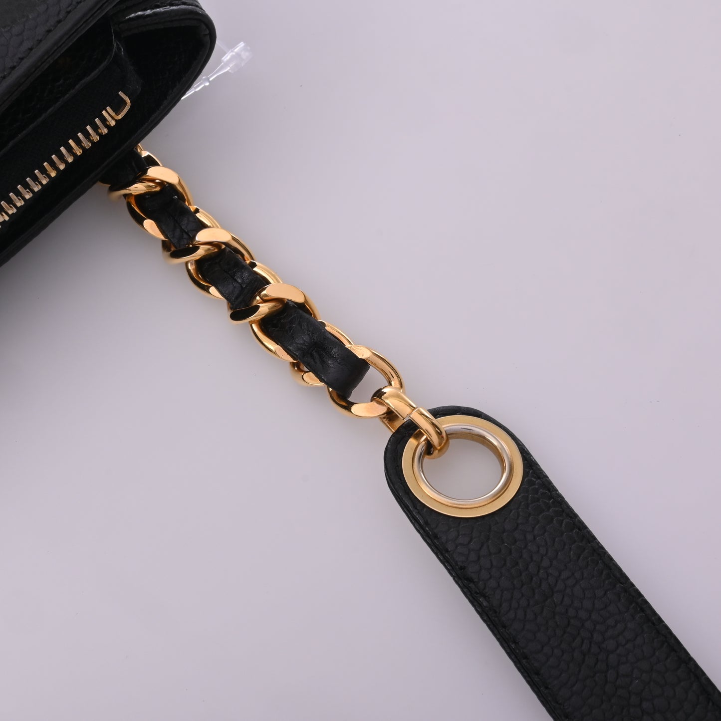 Caviar Chain Tote Black G Metal Fittings 5th Series