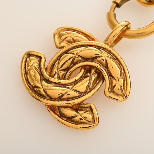 Matelasse Cocomark Necklace Gold