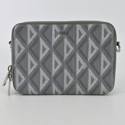 CD Diamond Shoulder Bag Grey