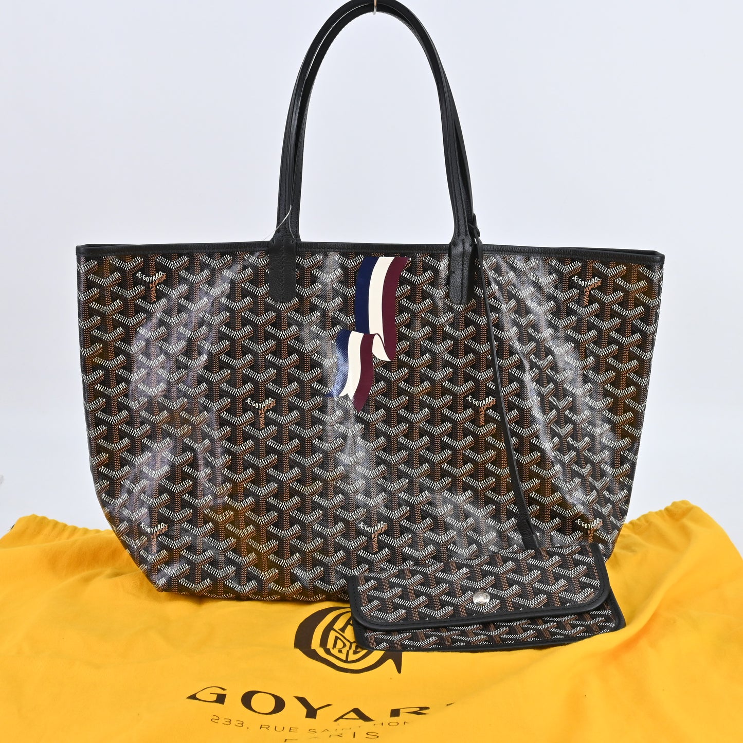 Saint Louis PM Black Tote Bag