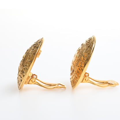 Cambon Earrings GP Gold