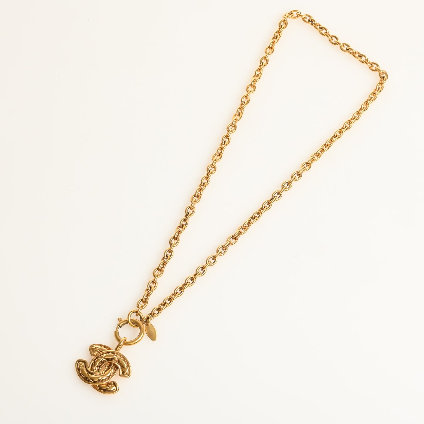 Matelasse Cocomark Necklace Gold